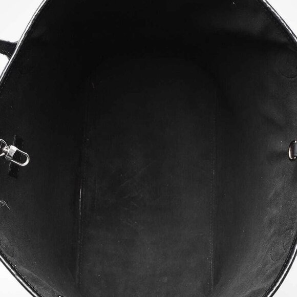 Louis Vuitton Denim Epi Leather Neverfull MM Bag w/o Accessories Pochette - Picture 10 of 12